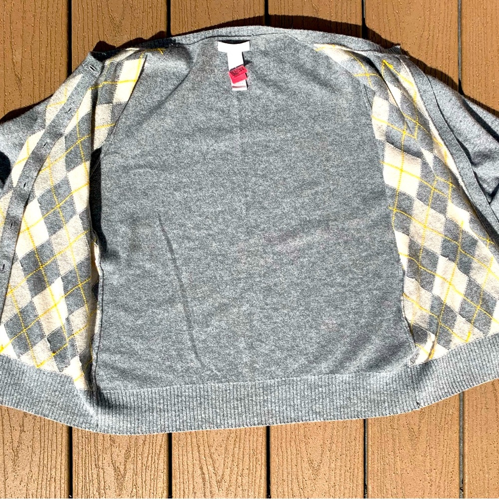 TWEEDS 2 PLY 100% CASHMERE WOMENS CARDIGAN SWEATER SIZE LARGE - Picture 5 of 5
